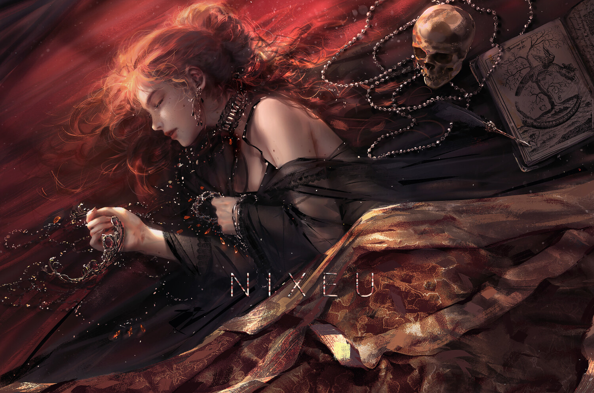 This is a pixiv picture whose title is Rhella : Sleeping 01.