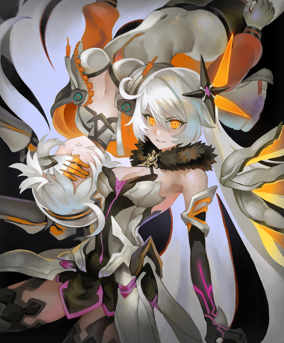 This is a pixiv picture whose title is Herrscher of the Void.