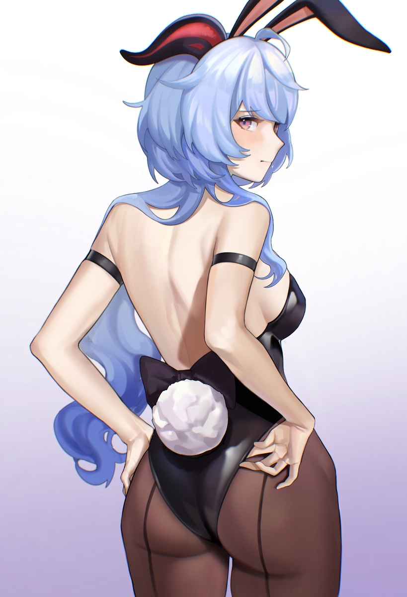 This is a pixiv picture whose title is 甘雨.