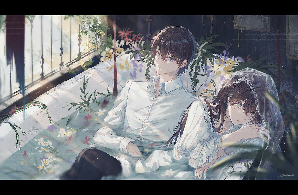This is a pixiv picture whose title is rest.