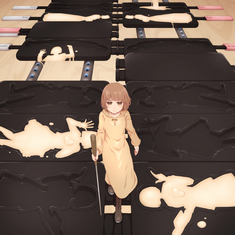 This is a pixiv picture whose title is 型にはまれるだけありがたいと思ったほうがいい.