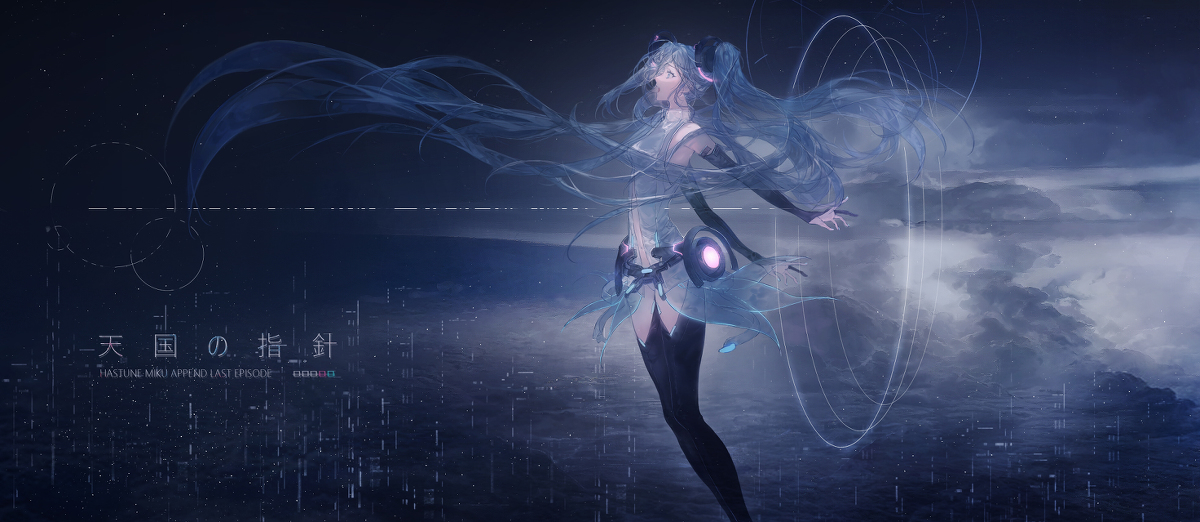 This is a pixiv picture whose title is 天国の指針.