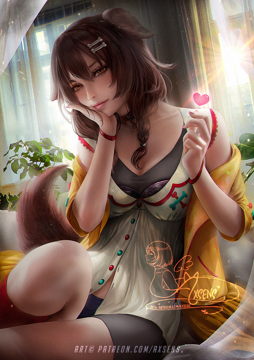This is a pixiv picture whose title is 戌神ころね / Inugami Korone.