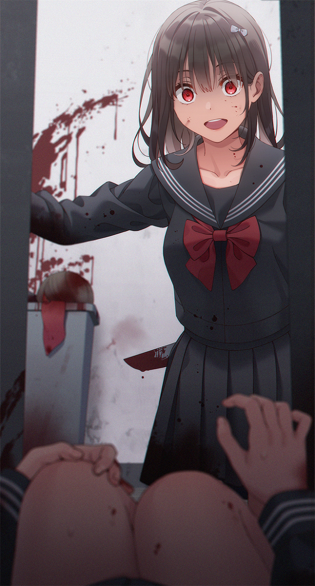 This is a pixiv picture whose title is 見つけた...♥.