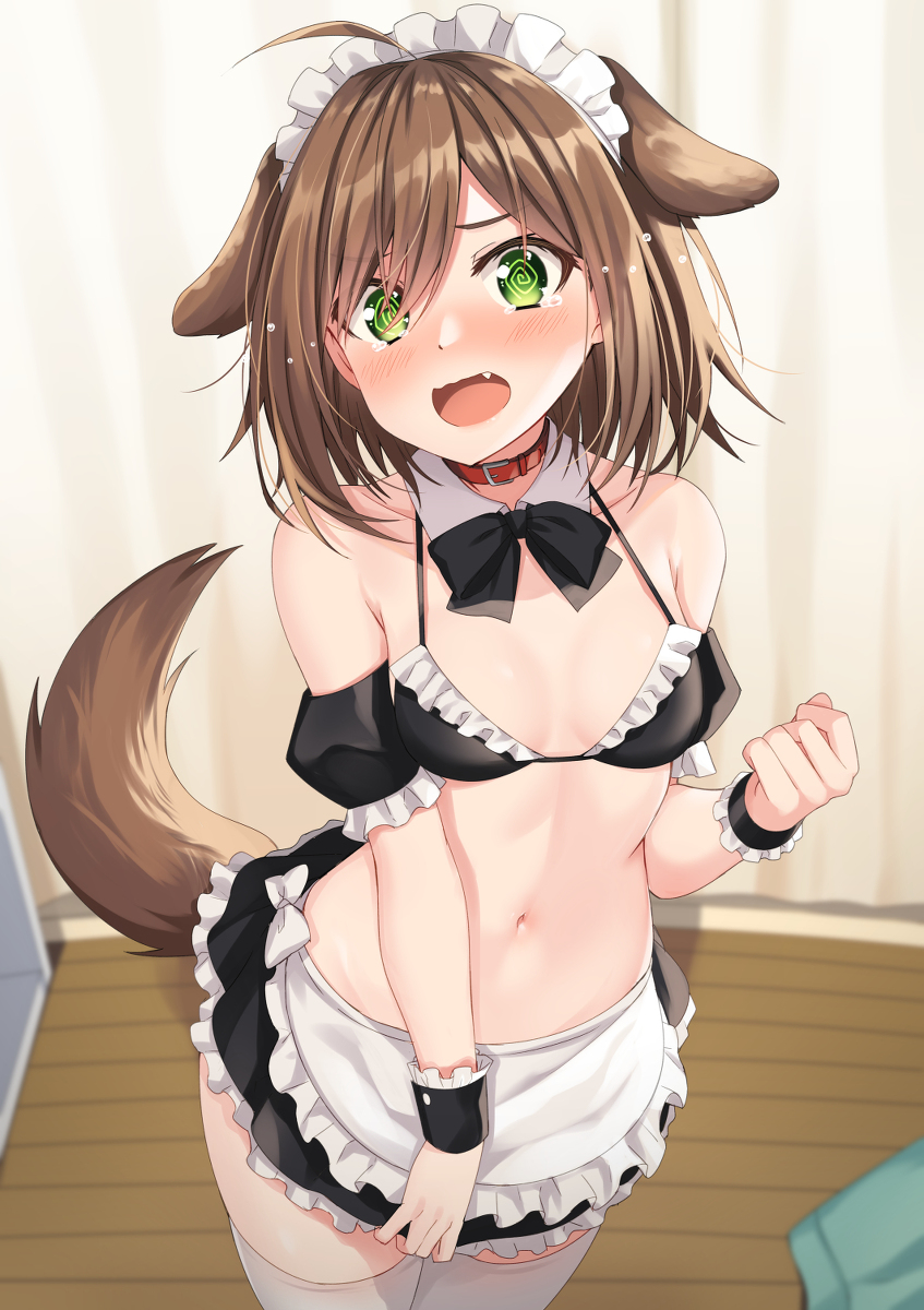 This is a pixiv picture whose title is 「ほんとにこれで手伝ってくれるんですよね？！」.