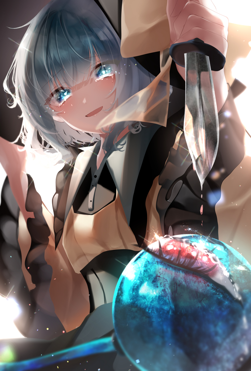 This is a pixiv picture whose title is ごめんね.