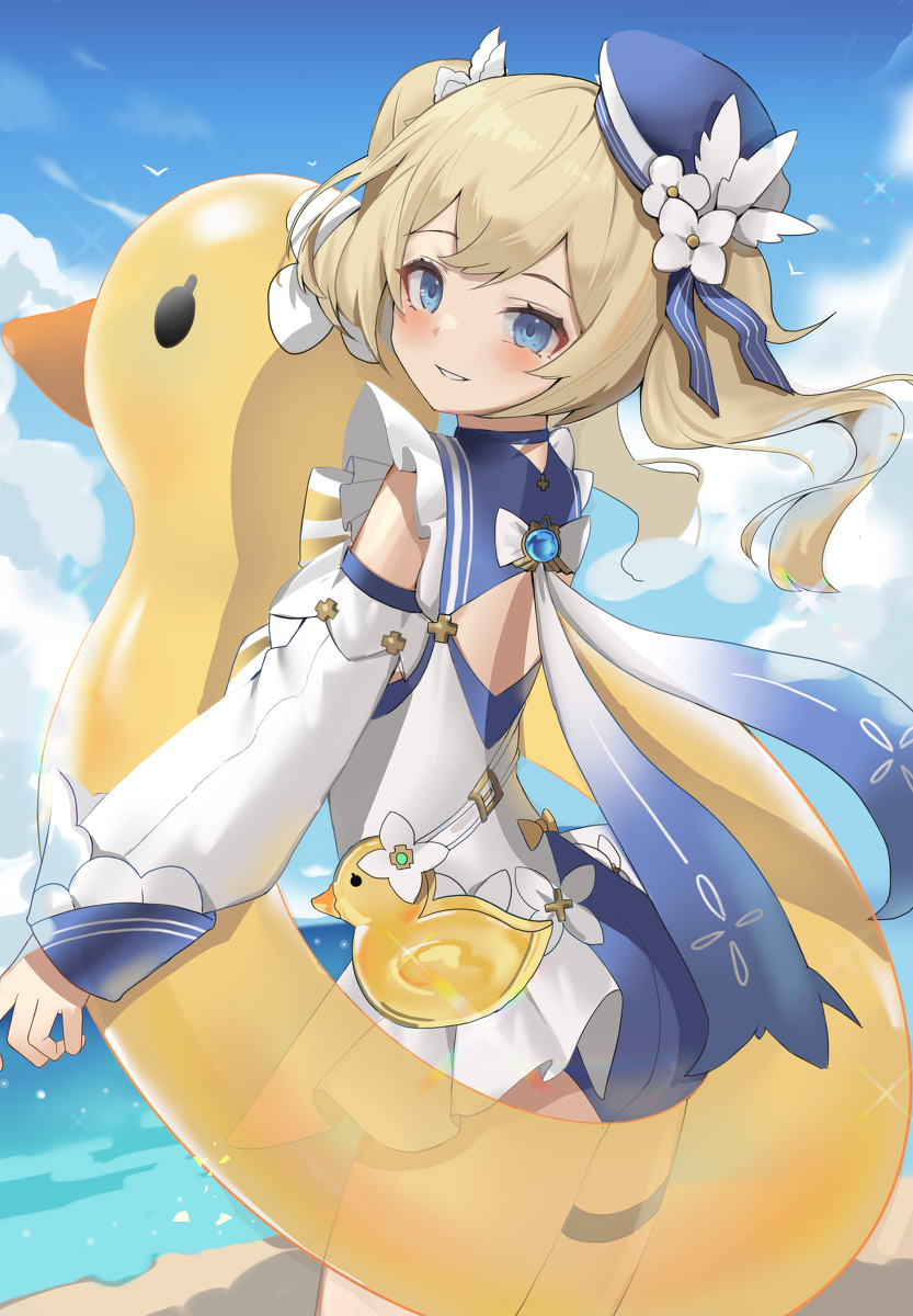 This is a pixiv picture whose title is バーバラ水着.