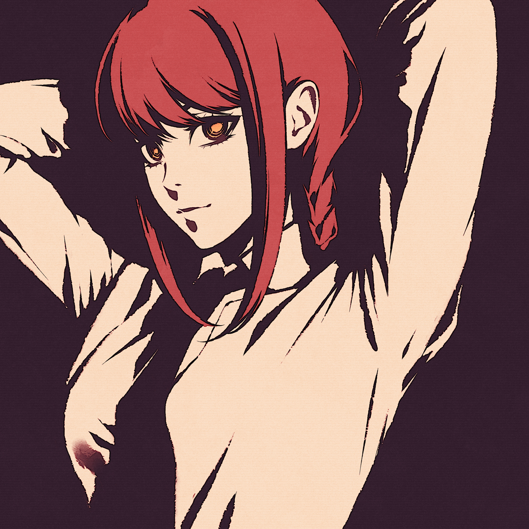 This is a pixiv picture whose title is チェンソーマン.