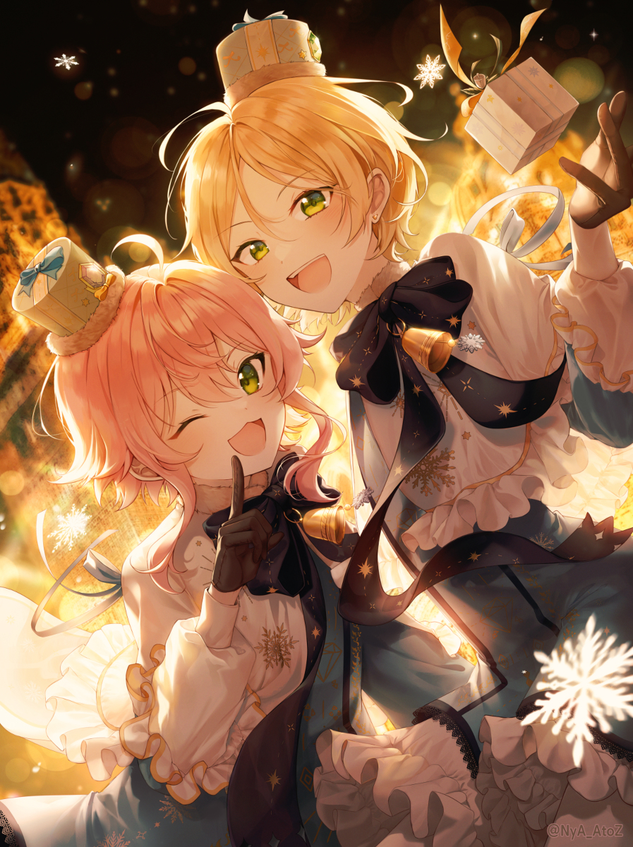This is a pixiv picture whose title is 白い音符になってね舞い降りたんだ.