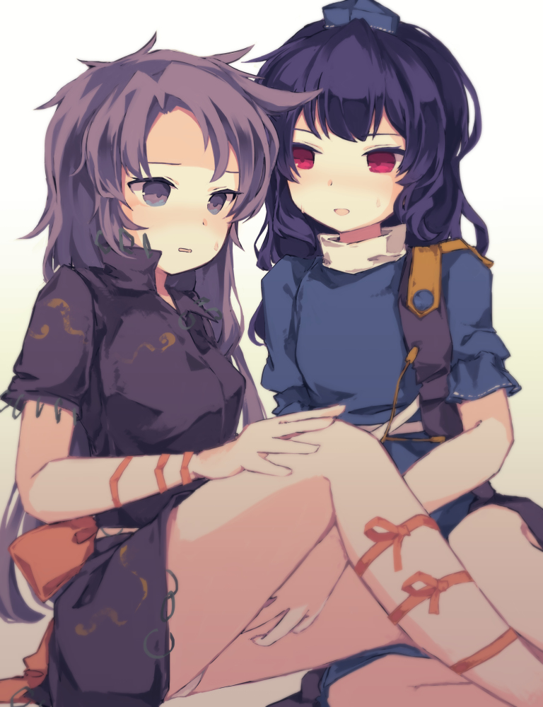 This is a pixiv picture whose title is 緊張してる？.