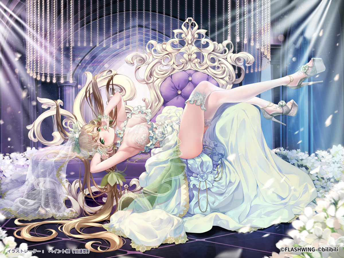 This is a pixiv picture whose title is ジャスミン誓約.