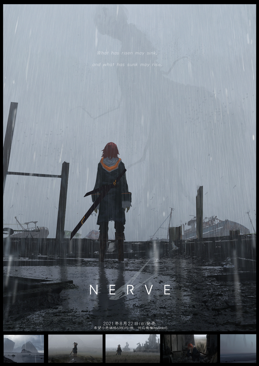 This is a pixiv picture whose title is NERVE.