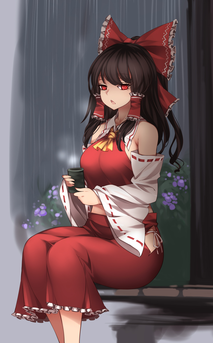 This is a pixiv picture whose title is 雨.