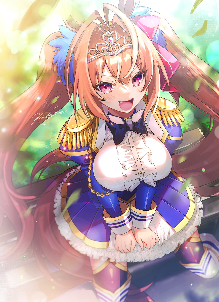 This is a pixiv picture whose title is ダイワスカーレット.