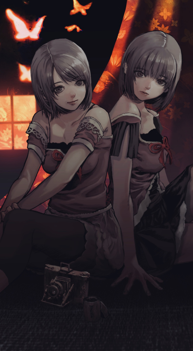 This is a pixiv picture whose title is 眞紅九周年.