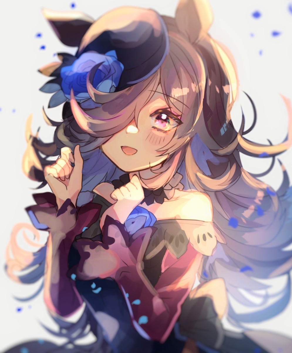 This is a pixiv picture whose title is ライスちゃん.
