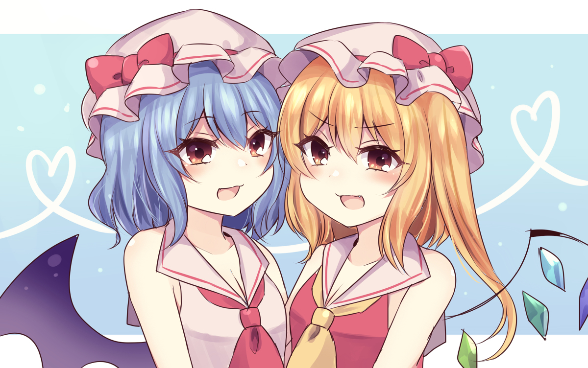 This is a pixiv picture whose title is 夏レミフラ.