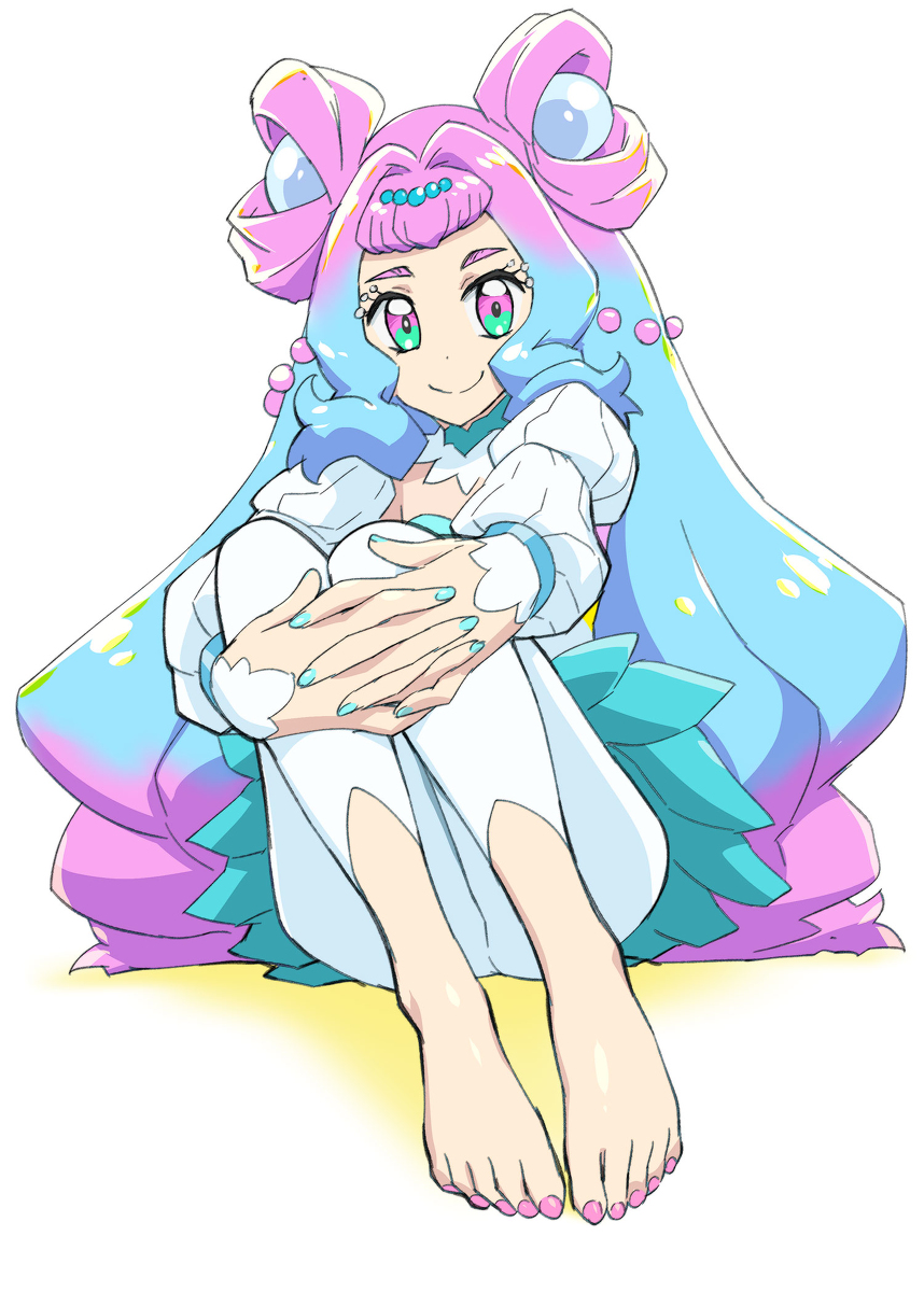 This is a pixiv picture whose title is フットネイルプリキュア.