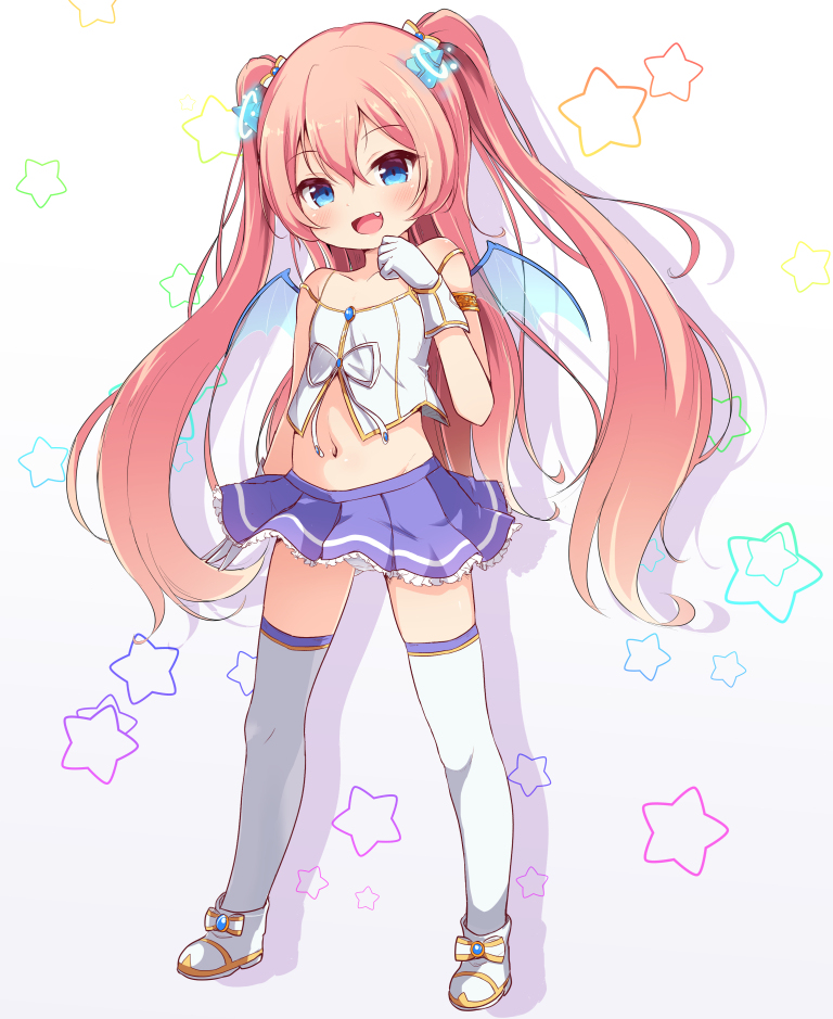 This is a pixiv picture whose title is ちっちゃいバスターちゃん.