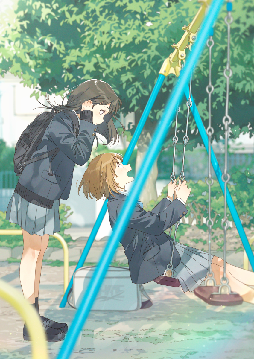 This is a pixiv picture whose title is 新しい友達.