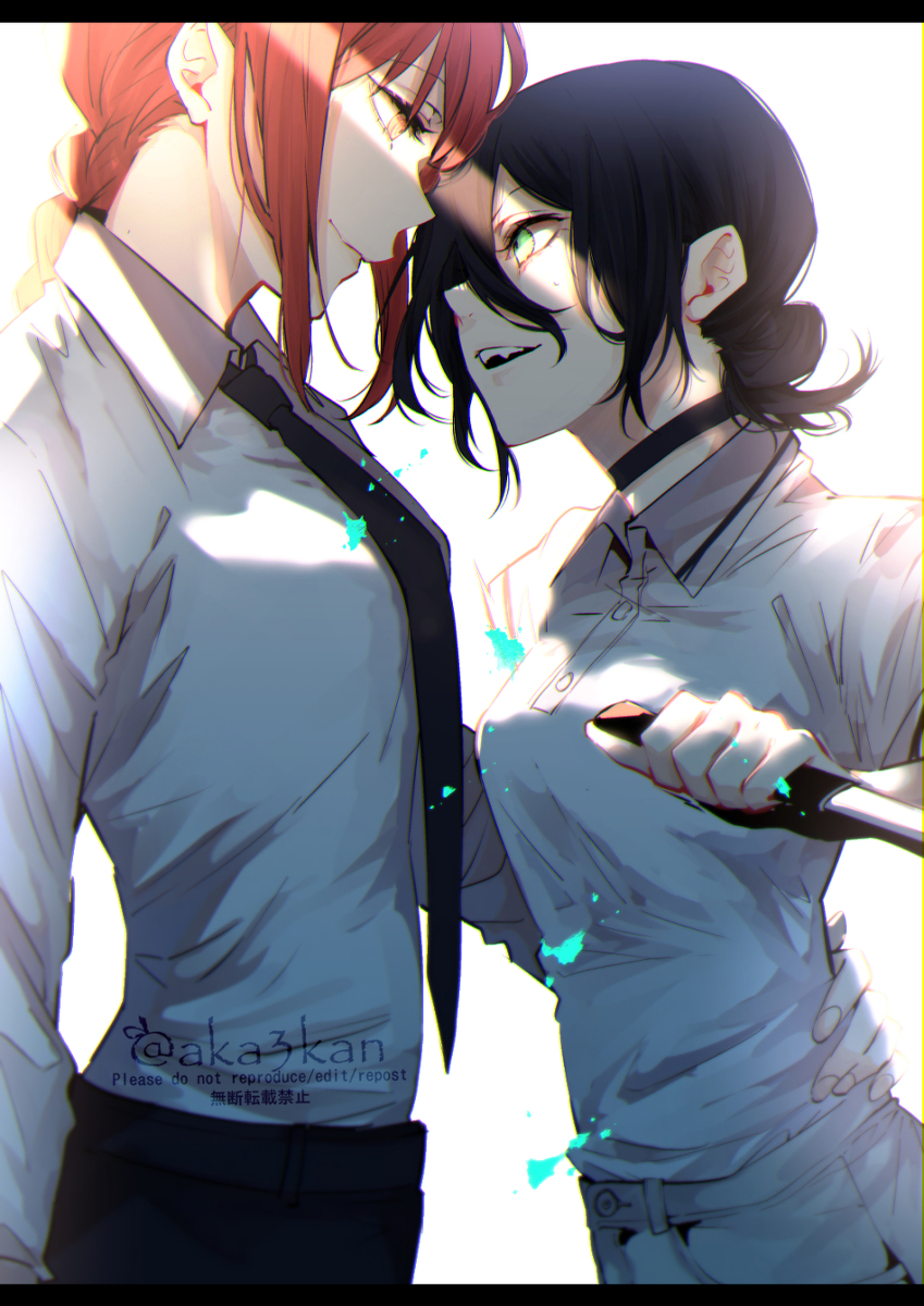 This is a pixiv picture whose title is ﾁｪﾝｿｰﾏﾝ.