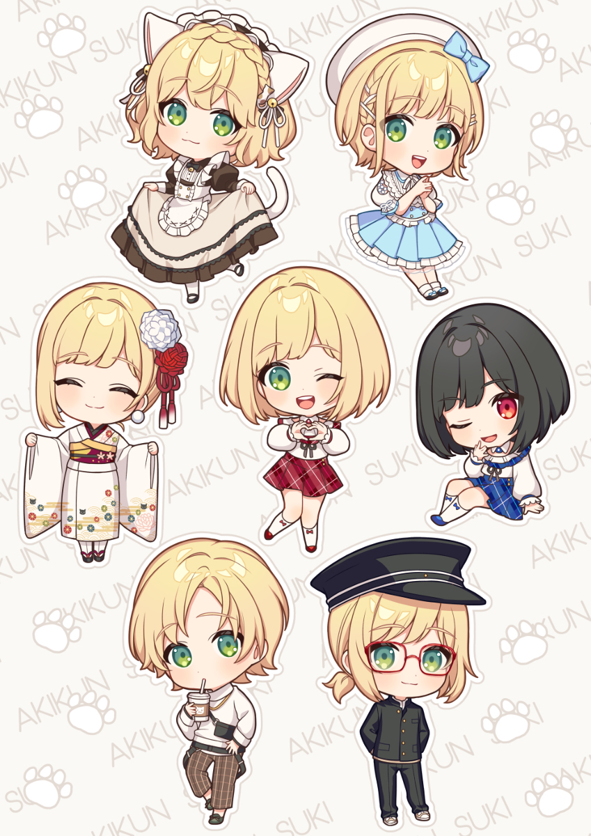 This is a pixiv picture whose title is アキくんいっぱいすき.