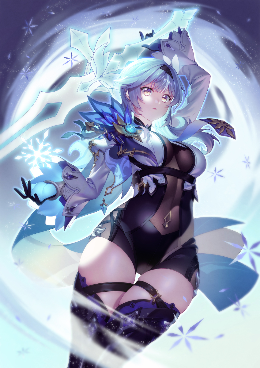 This is a pixiv picture whose title is エウルア.
