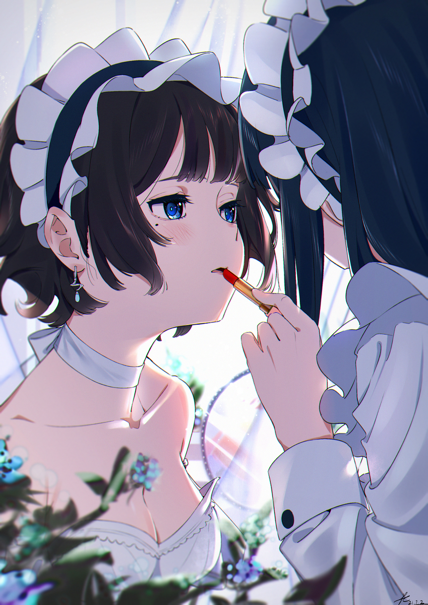 This is a pixiv picture whose title is Blueberry eyes~.