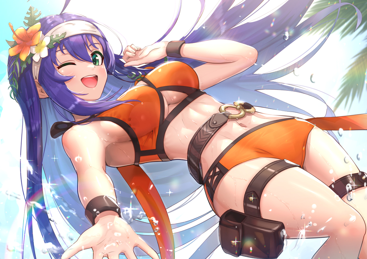 This is a pixiv picture whose title is ワユ.