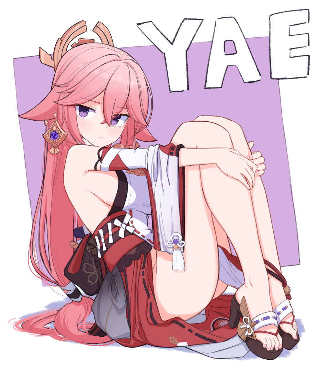 This is a pixiv picture whose title is yae.