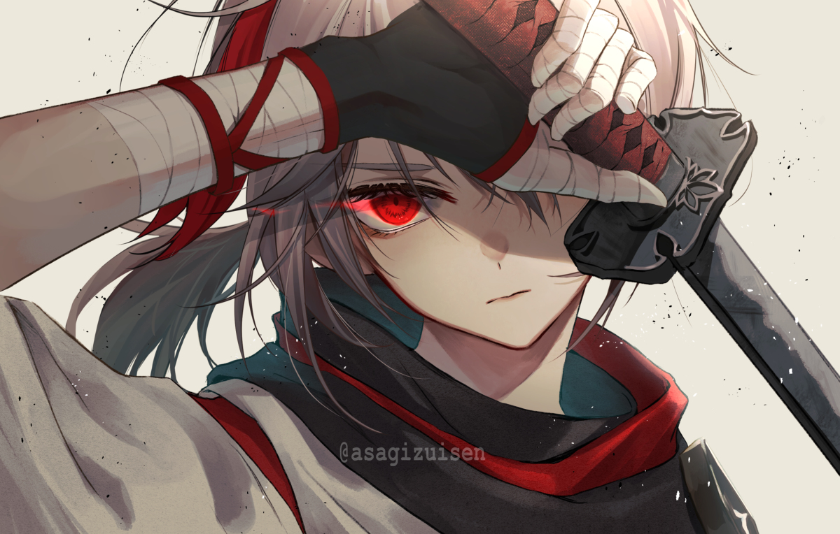 This is a pixiv picture whose title is 楓原万葉.