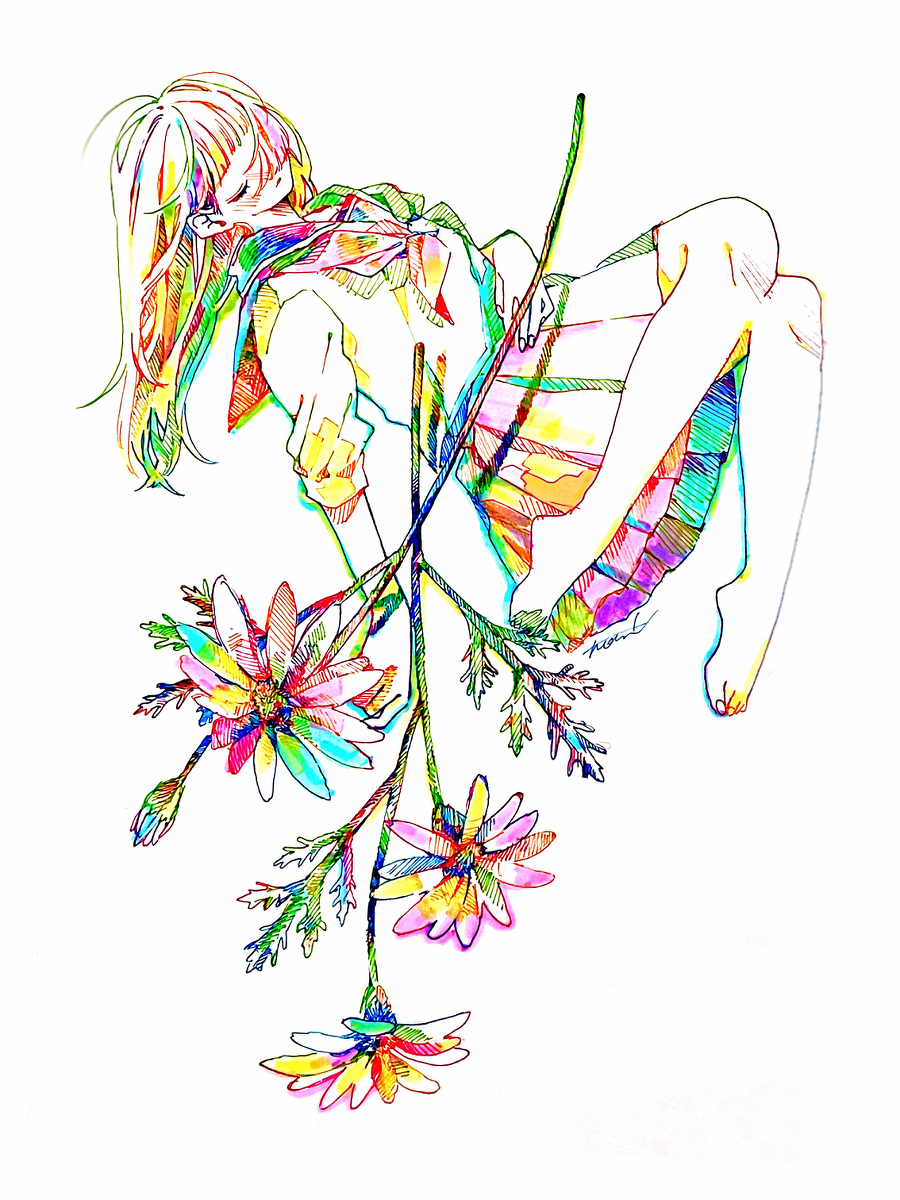 This is a pixiv picture whose title is 今はまだ、知らないふりをしていて.
