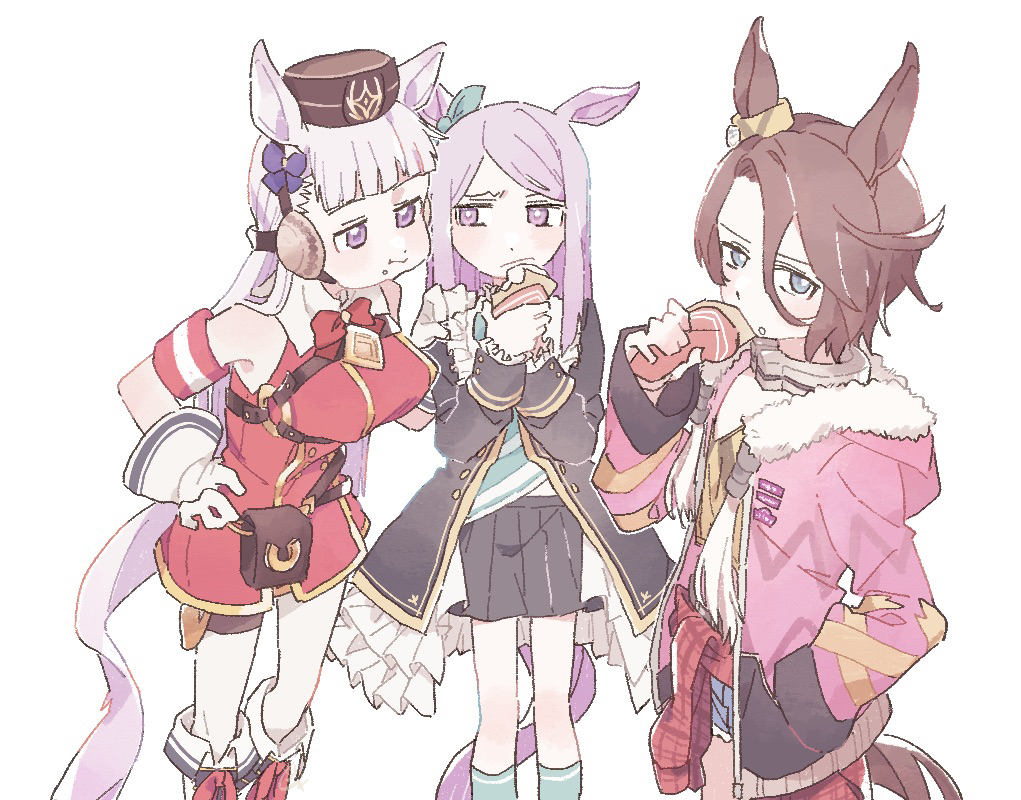 This is a pixiv picture whose title is ウマの女の子.