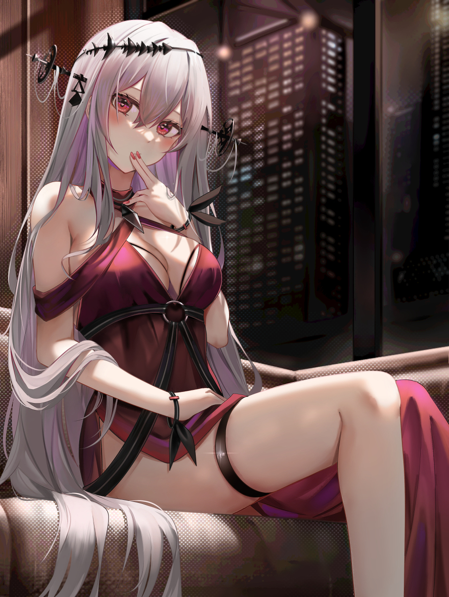 This is a pixiv picture whose title is Skadi.