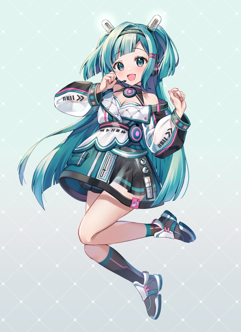 This is a pixiv picture whose title is ifミク.
