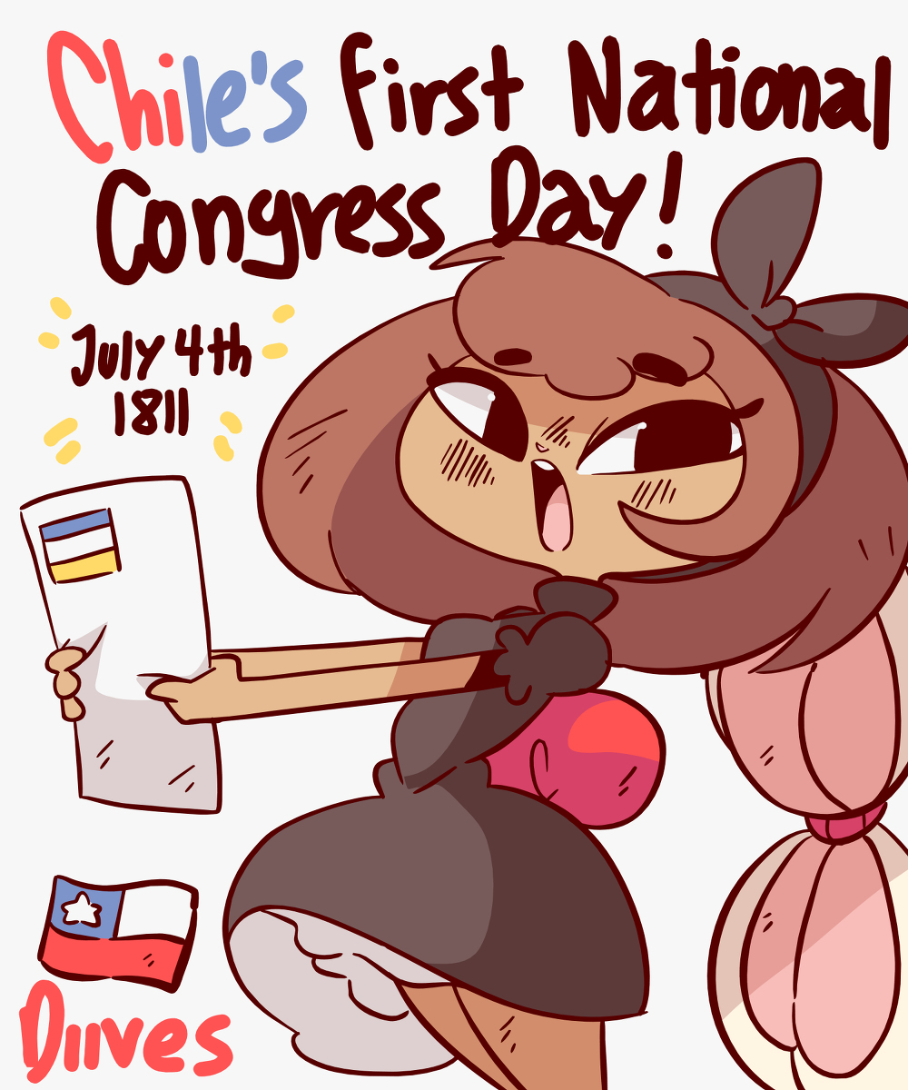 This is a pixiv picture whose title is Chile's First National Congress.