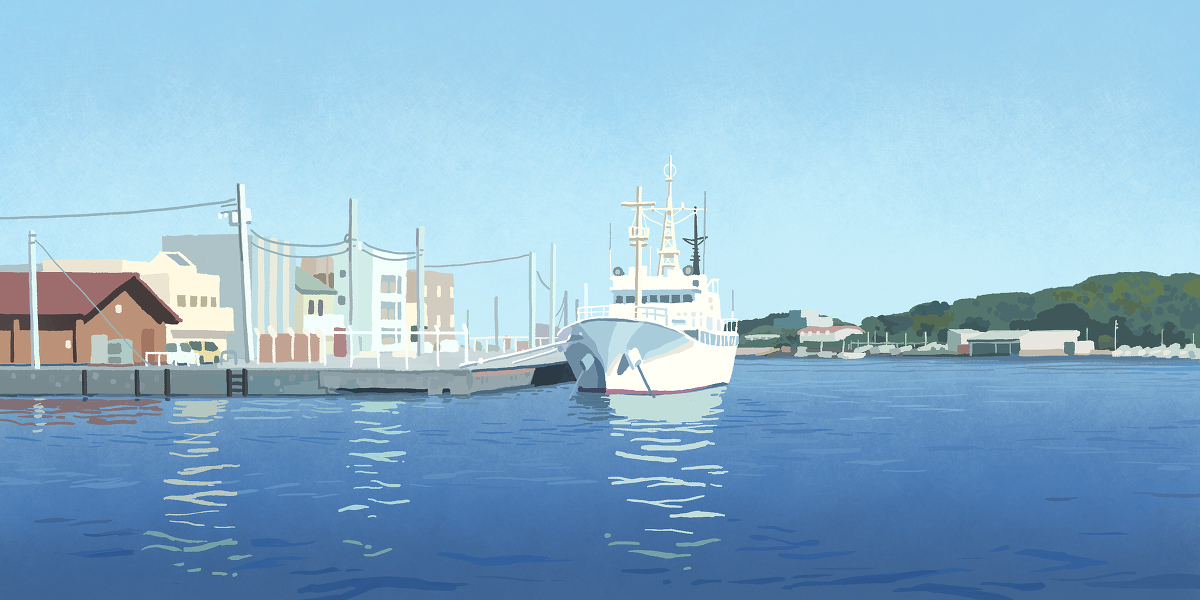 This is a pixiv picture whose title is 海とカメとりんご.