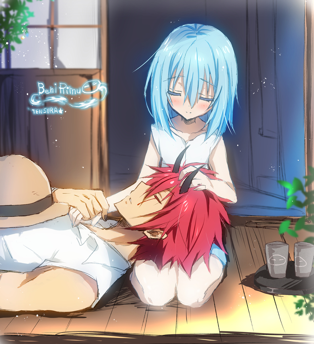 This is a pixiv picture whose title is ベニリム③.