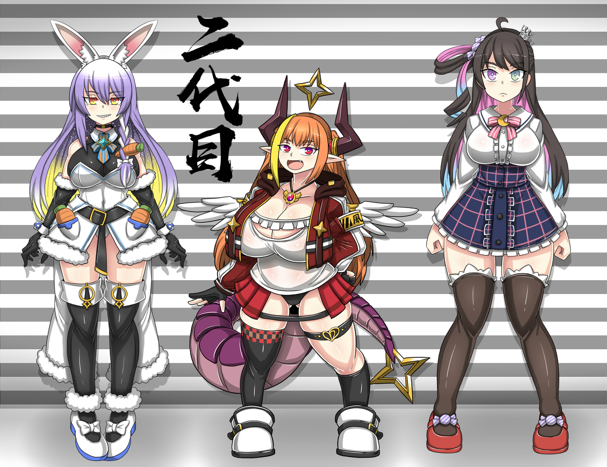 This is a pixiv picture whose title is 二代目.