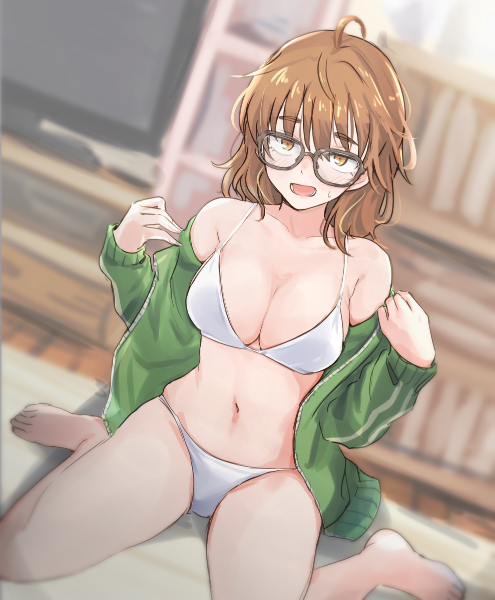 This is a pixiv picture whose title is ビキニの日.