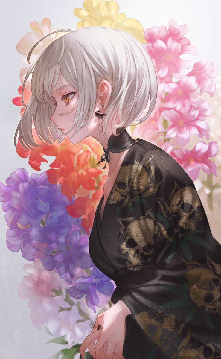 This is a pixiv picture whose title is キンギョソウ.