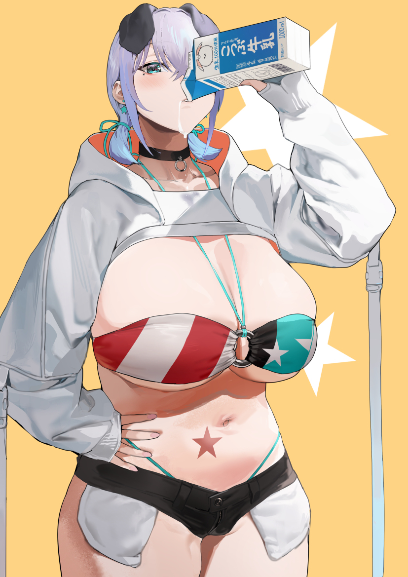 This is a pixiv picture whose title is 牛乳に相談だ.