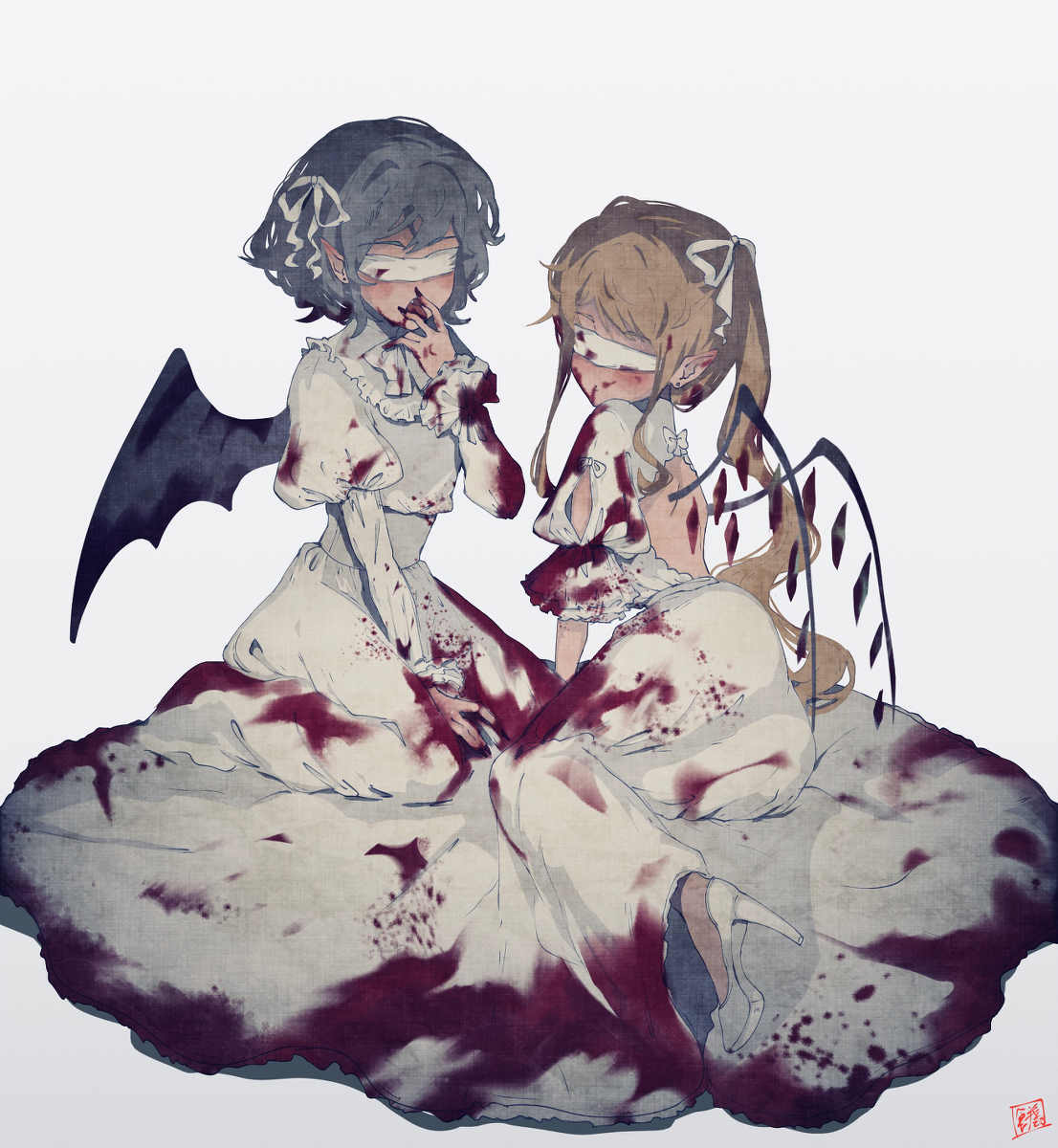 This is a pixiv picture whose title is スカーレット.