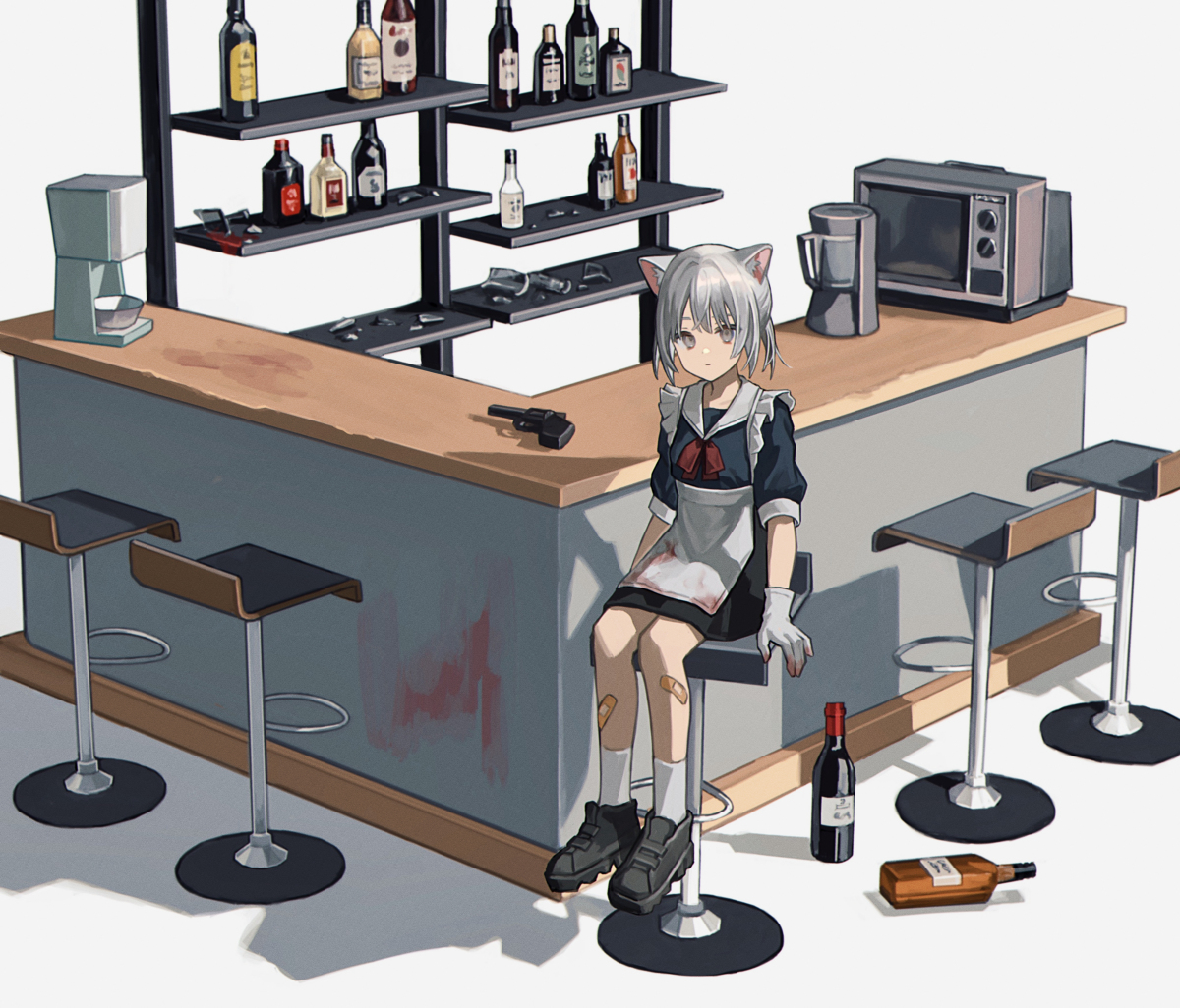 This is a pixiv picture whose title is 無題.