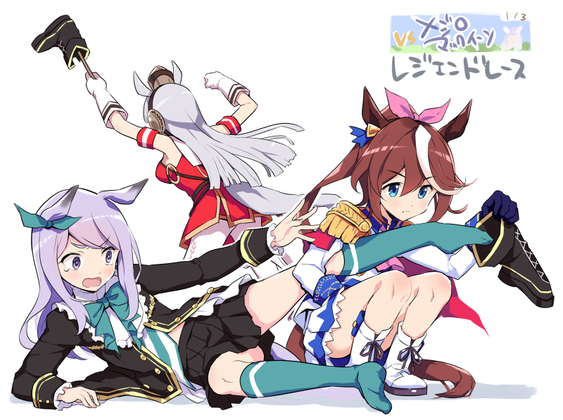 This is a pixiv picture whose title is ウマ娘絵まとめ3.
