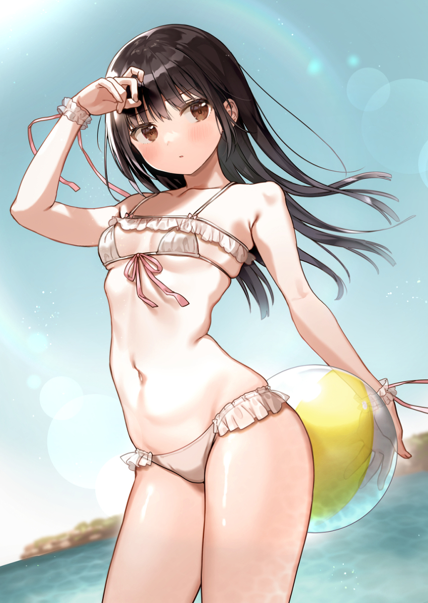 This is a pixiv picture whose title is …どーせおっきい方がすきなんでしょ.