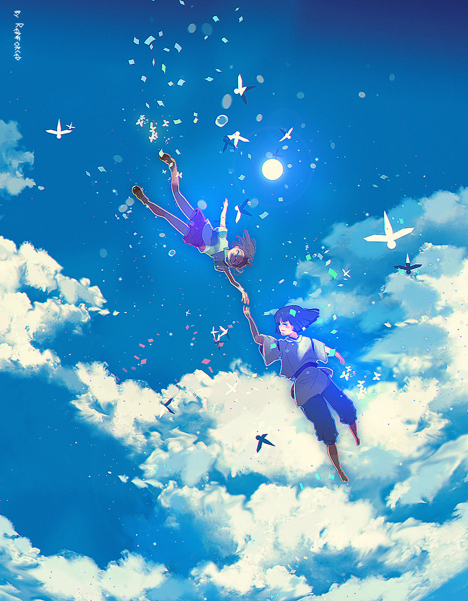 This is a pixiv picture whose title is spirited away.