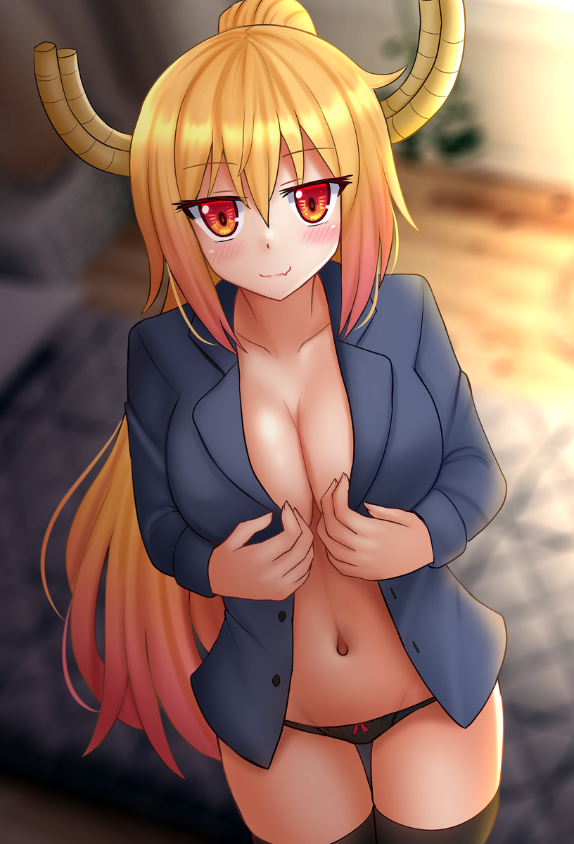 This is a pixiv picture whose title is Tohru~ :3.