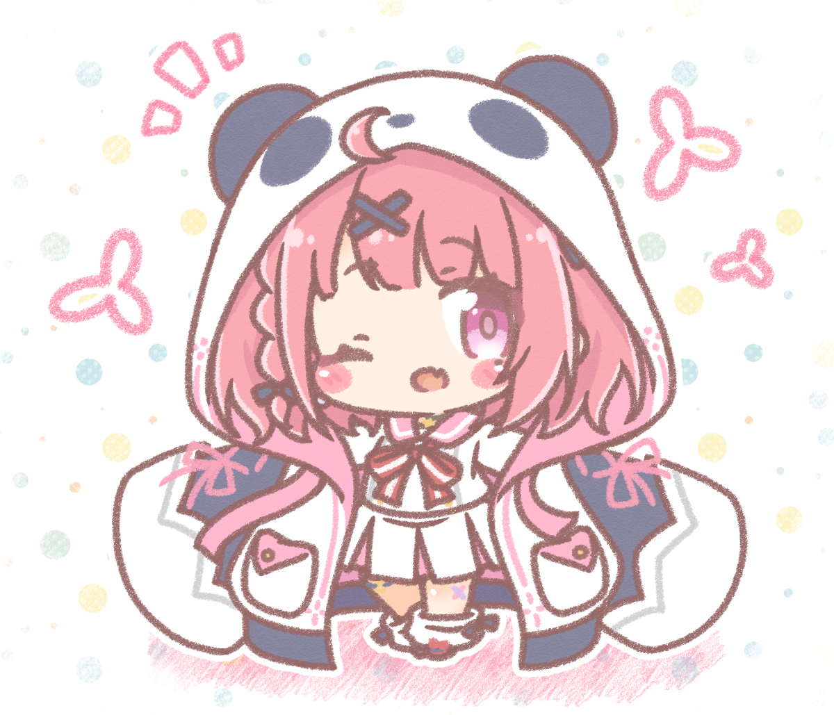 This is a pixiv picture whose title is 笹木咲ちゃん🎋.