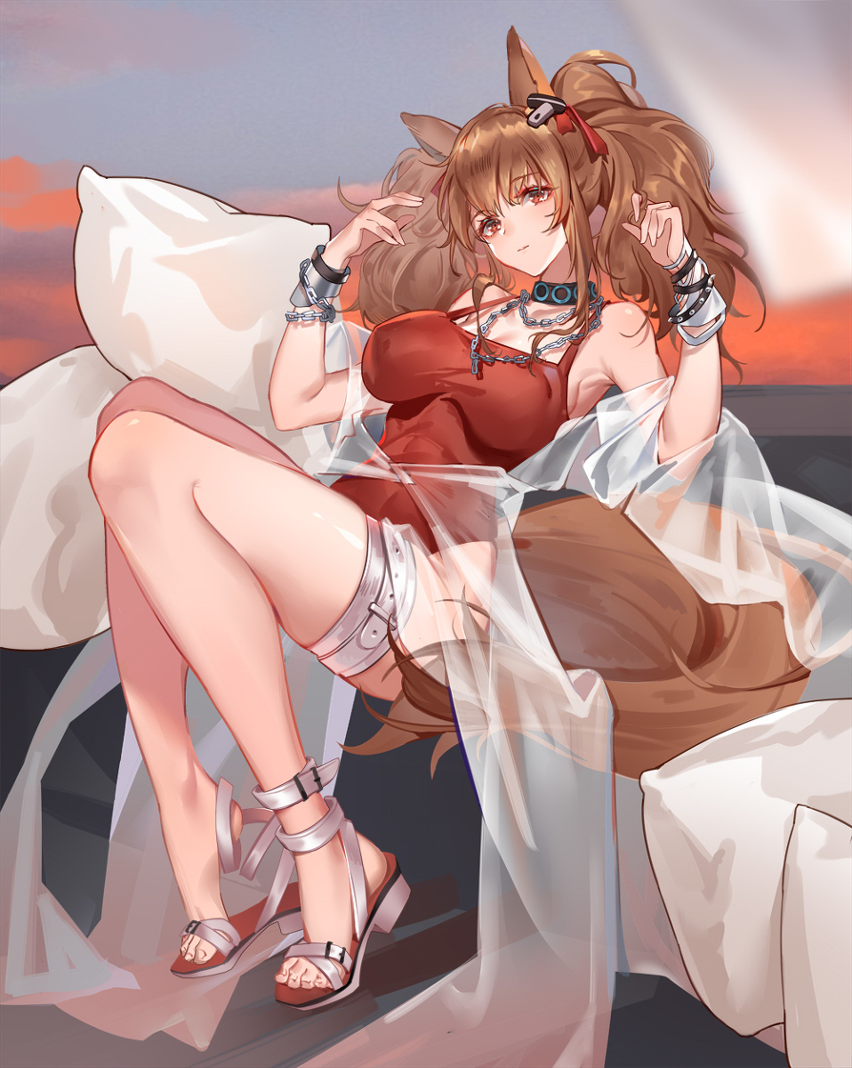 This is a pixiv picture whose title is 安洁莉娜.